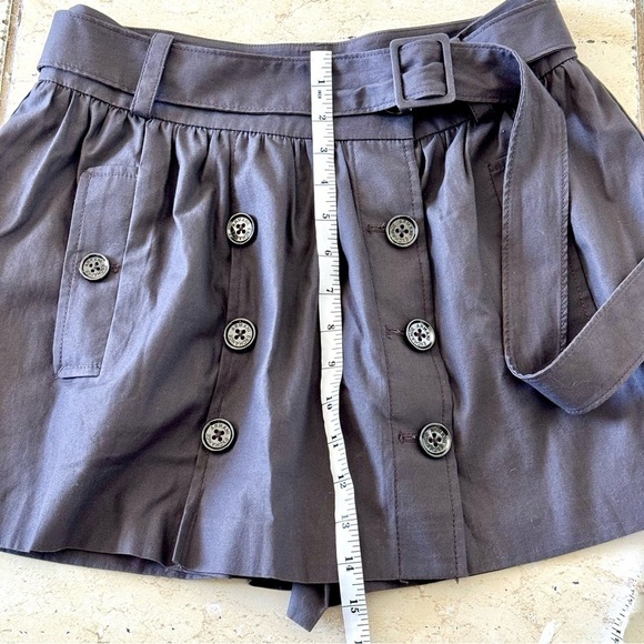 ARMANI EXCHANGE Grey Mini Skirt, Size 0 - Picture 6 of 8